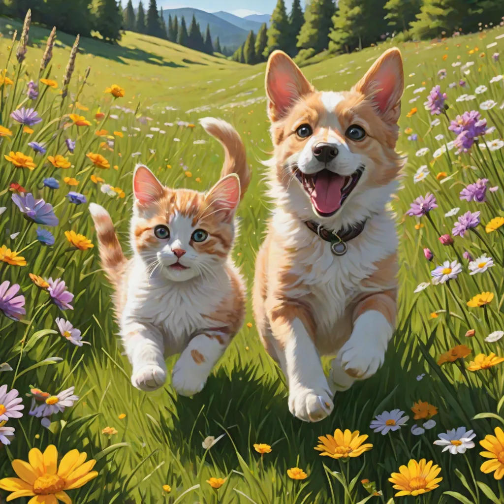 Kit and Sam's Playful Day