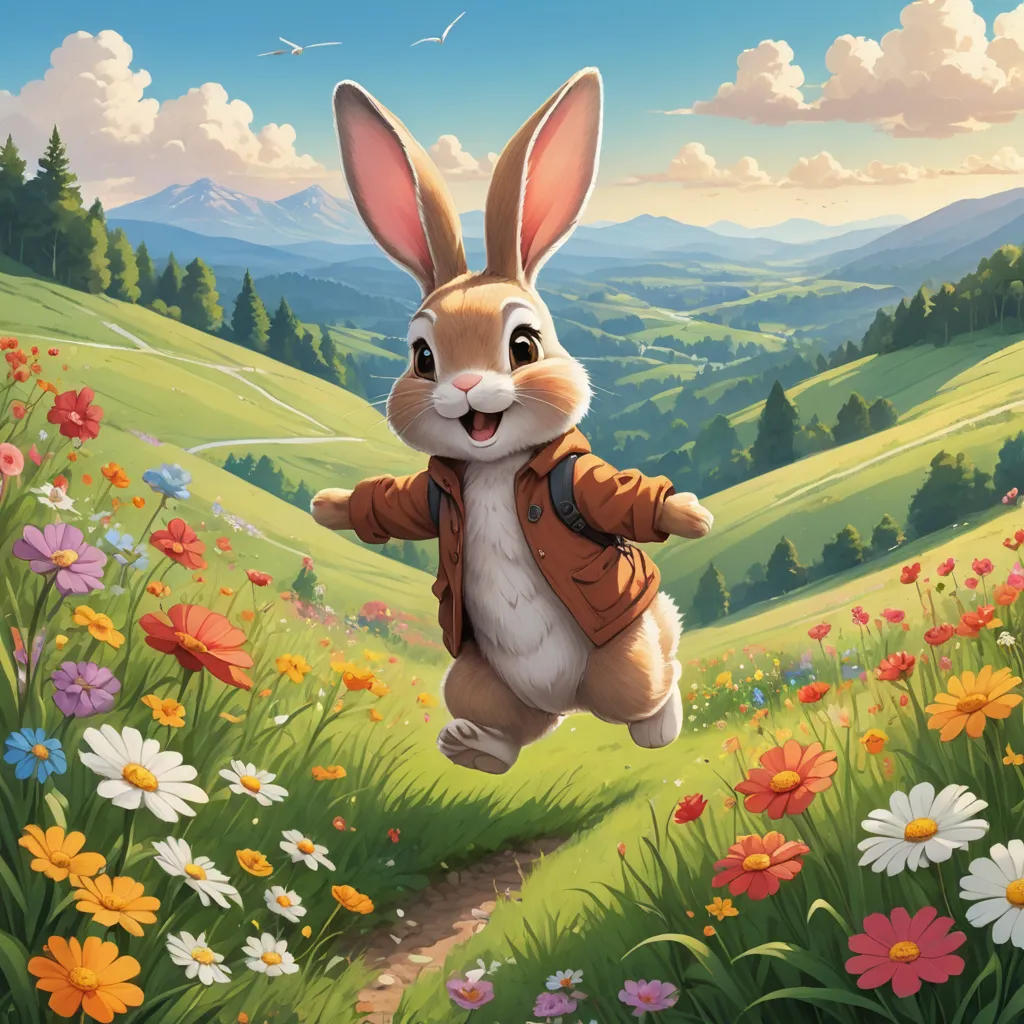 Bouncing with Bunny: A Tale of Hoppity Adventures