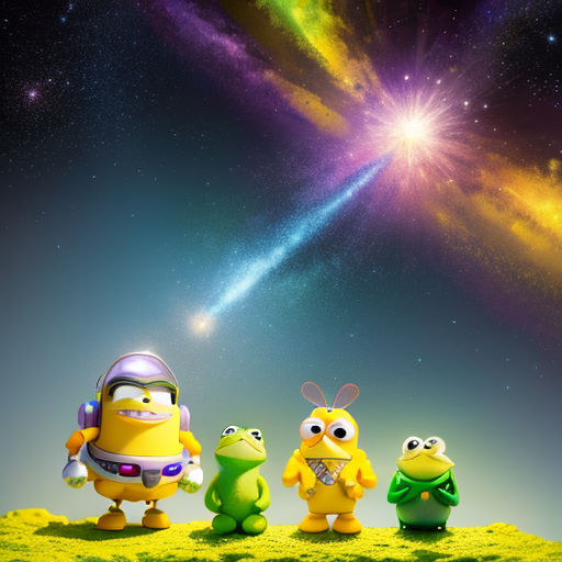 The Adventures of Spongebob, Kermit, Shrek, Fluttershy, and Buzz