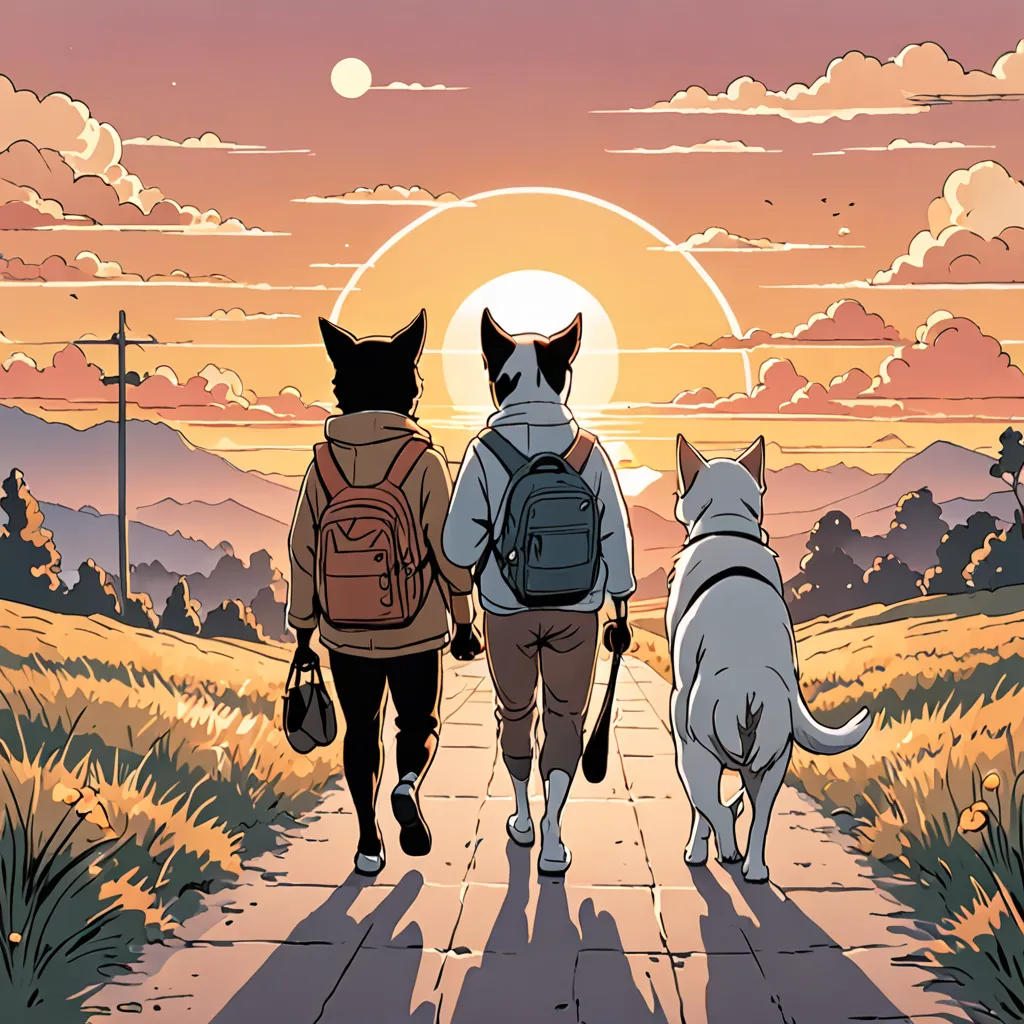 The Dog and the Cat's Adventure