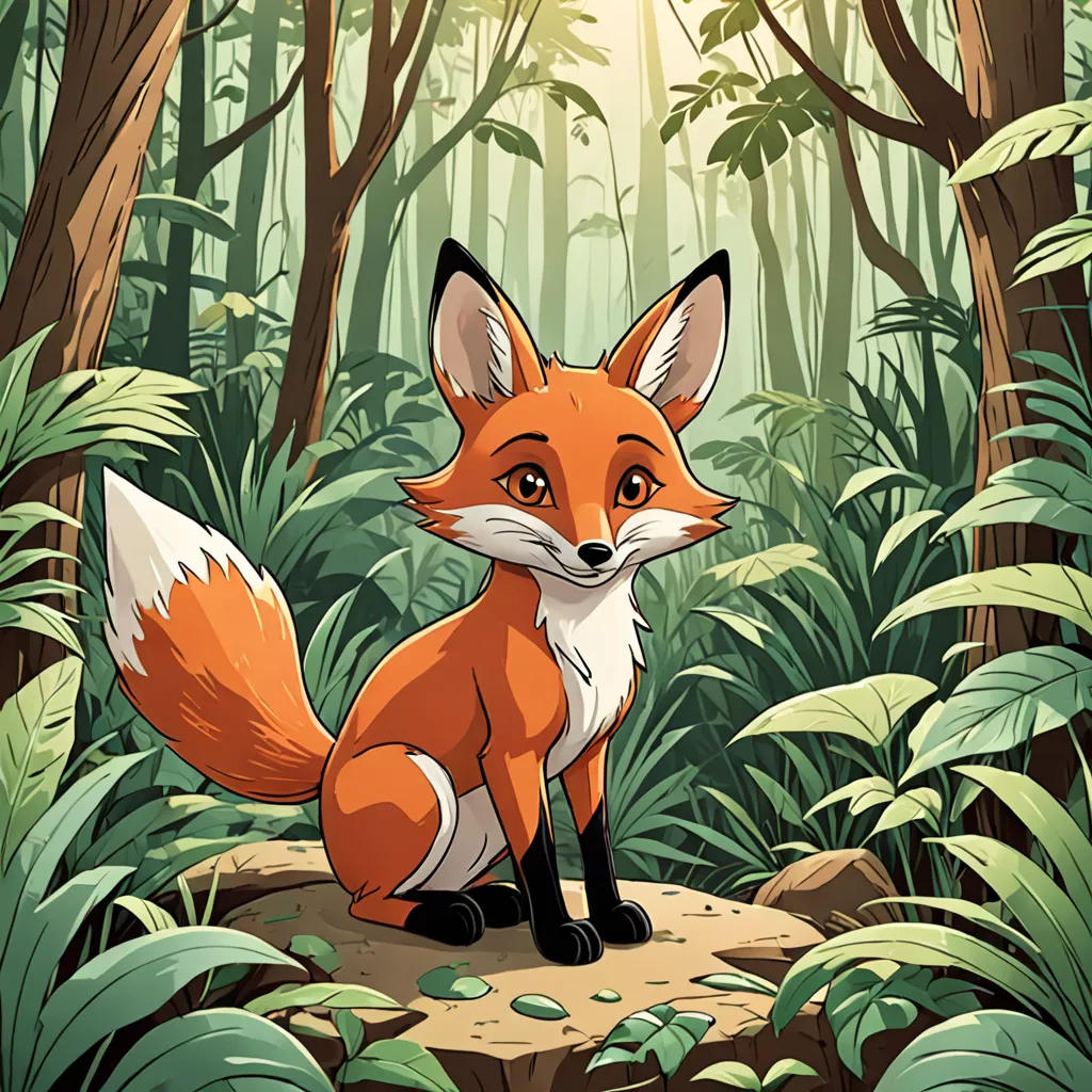 The Clever Fox and the Quick Rabbit