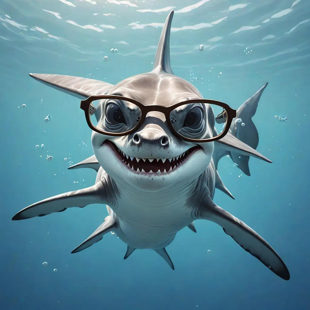 What If a Hammerhead Shark Needed Glasses?