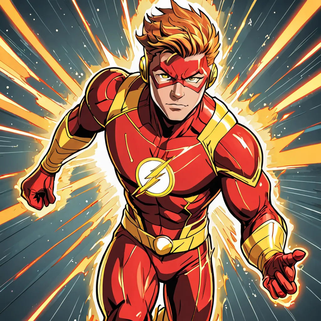 Flashback to Kid Flash