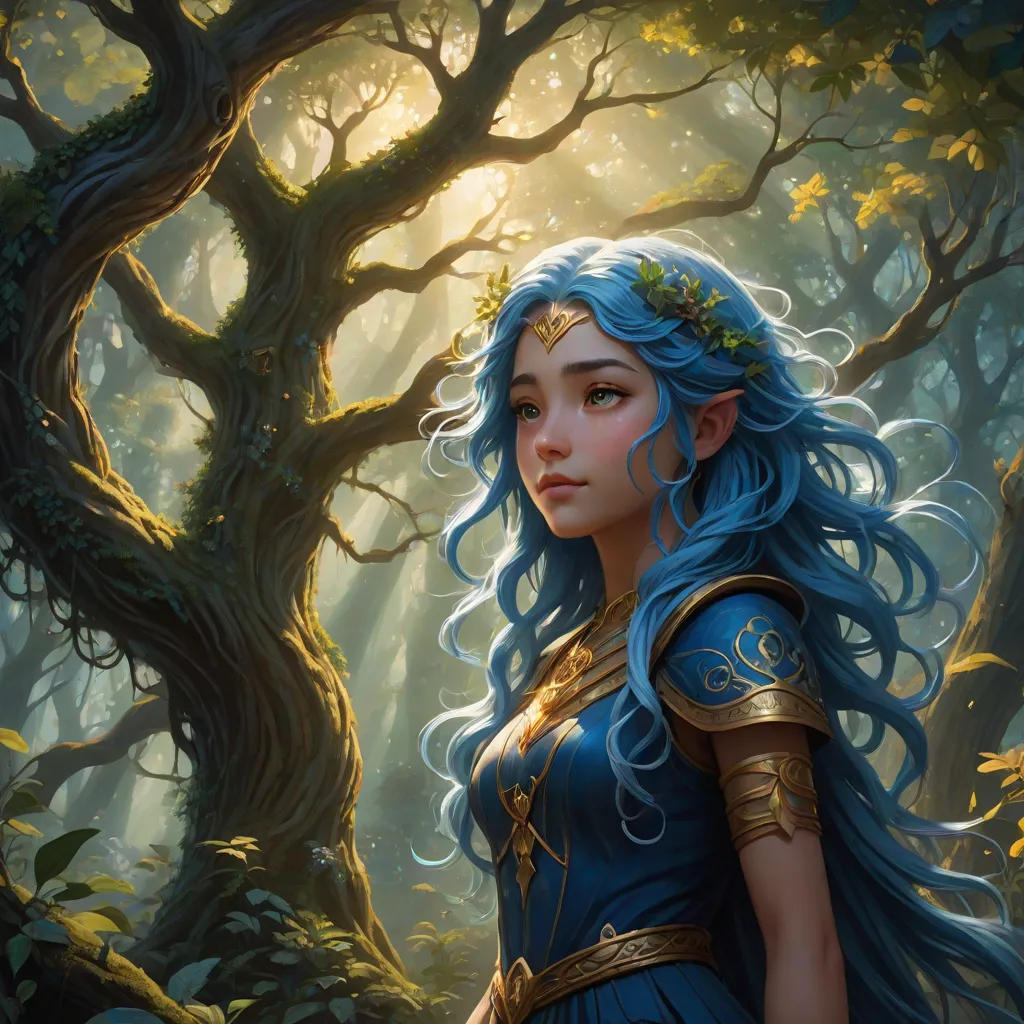 Luna and the Whispering Tree