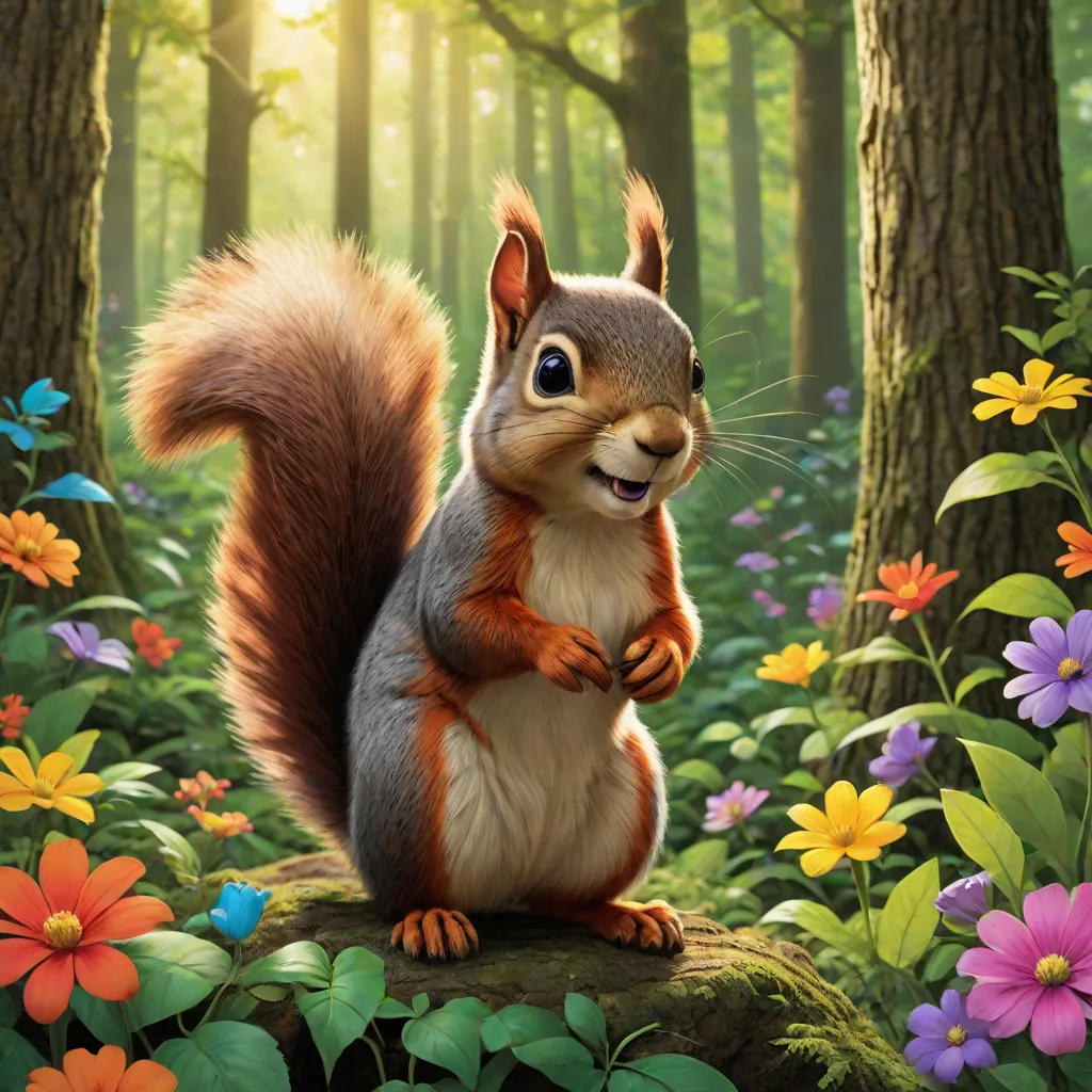 Sammy the Brave Squirrel