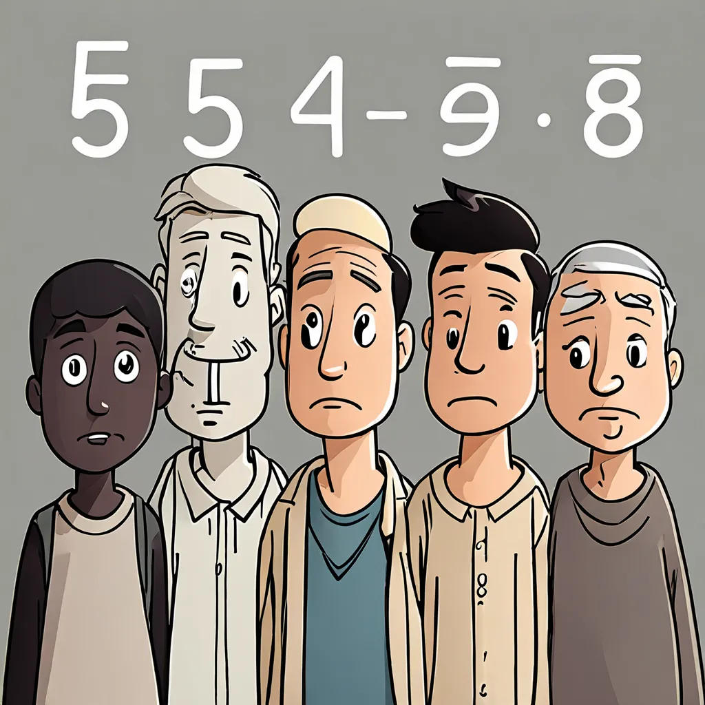 The Adventures of Numbers 1-5
