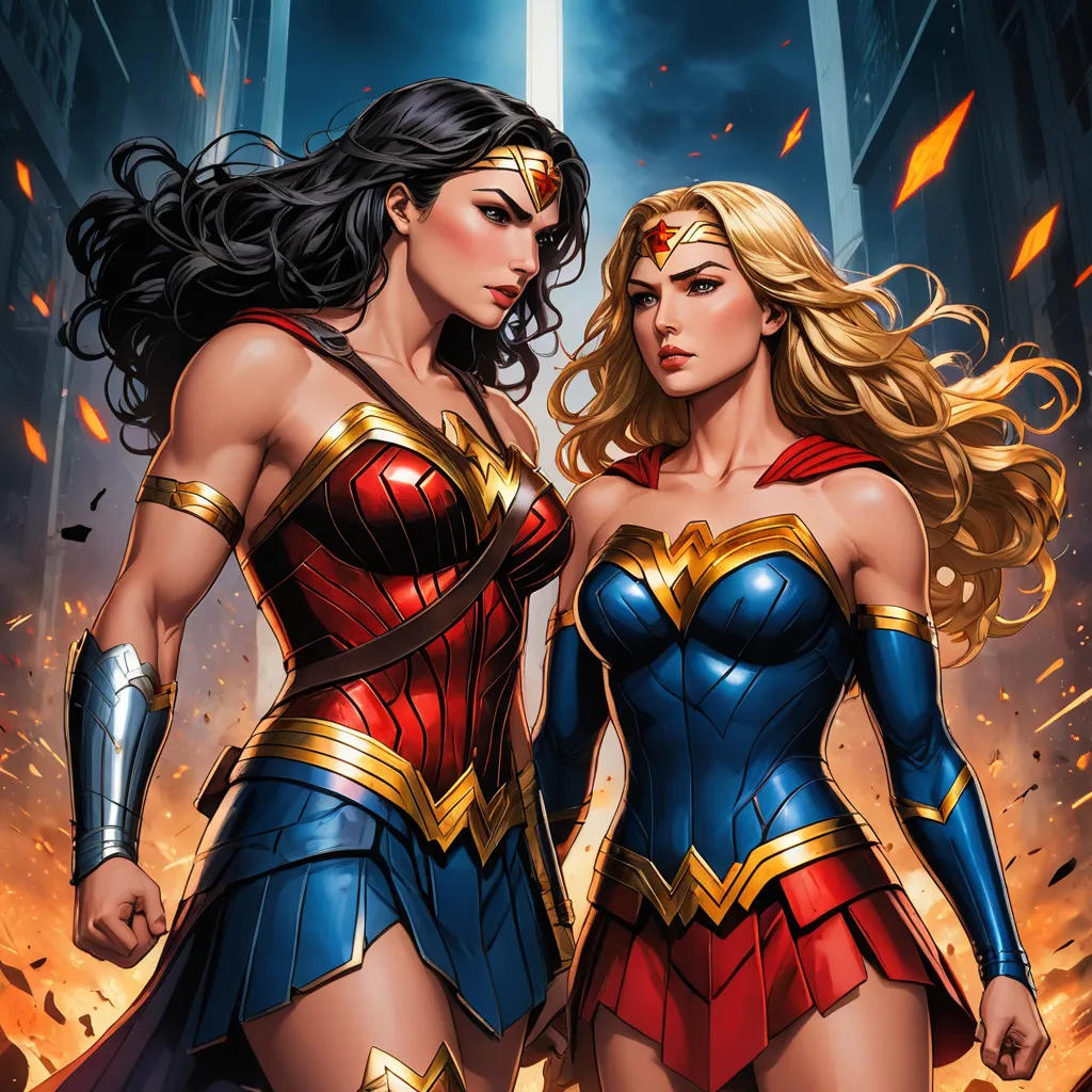 Unbreakable Bonds: Wonder Woman x Supergirl