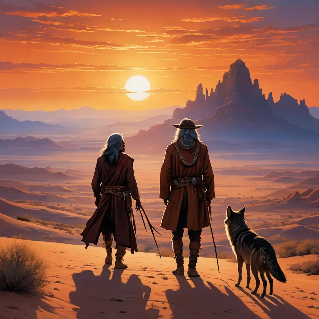 The Old Indian and the Coyote
