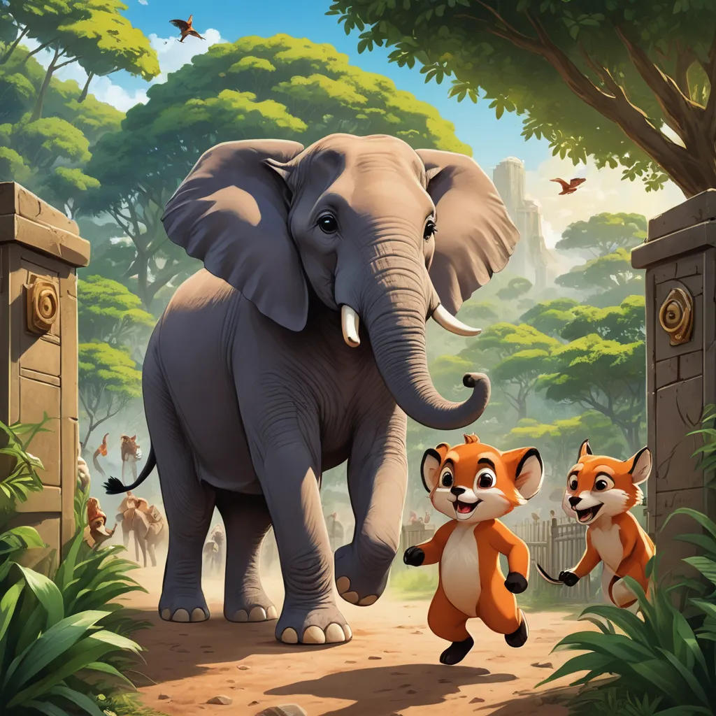 Lijuki's Great Escape: A Zoo Adventure
