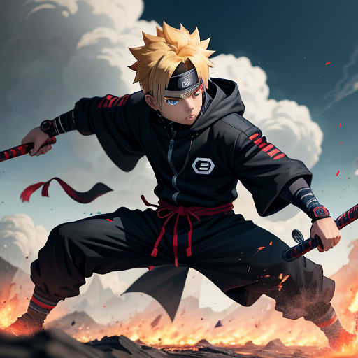 Uzumaki Naruto - Manga Boruto; Battle