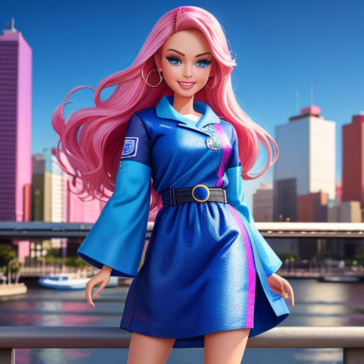 rosto verdadeiro da Barbie