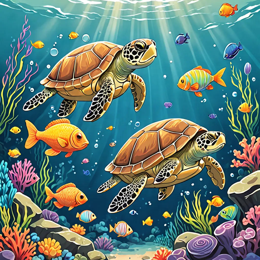 The Adventures of Timmy the Turtle and Frankie the Fish