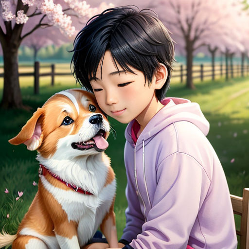 Momo's Dog — Anime