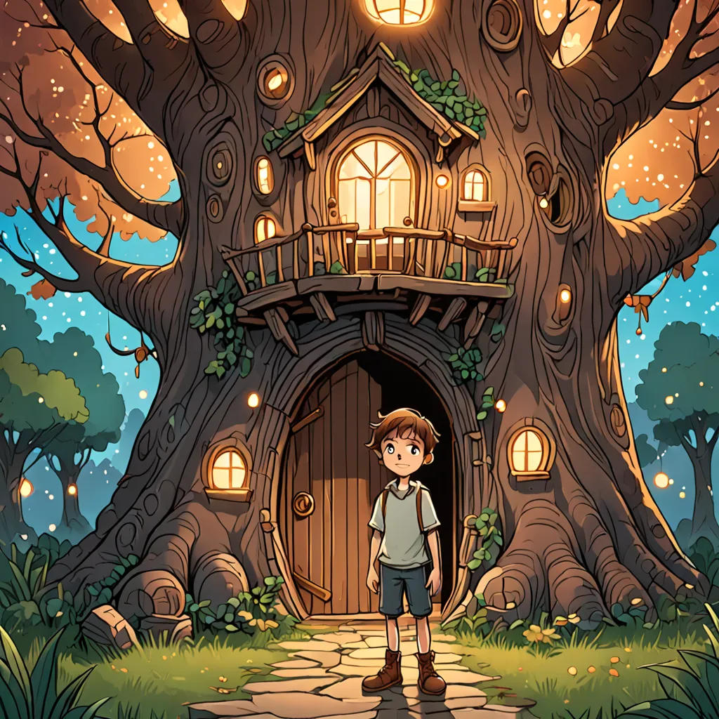 Tommy and the Time-Traveling Treehouse