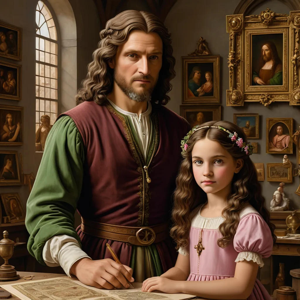 Sofia's Adventure with Leonardo da Vinci