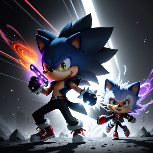 WellFighter - Sonic e Shadow 》 isa_illustrate