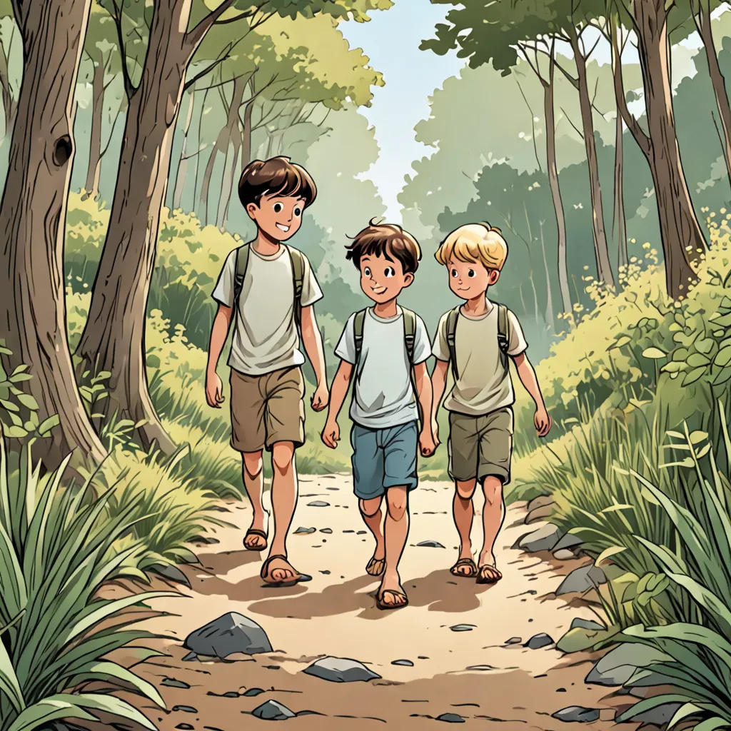 The Barefoot Adventures of Christian and Ethan