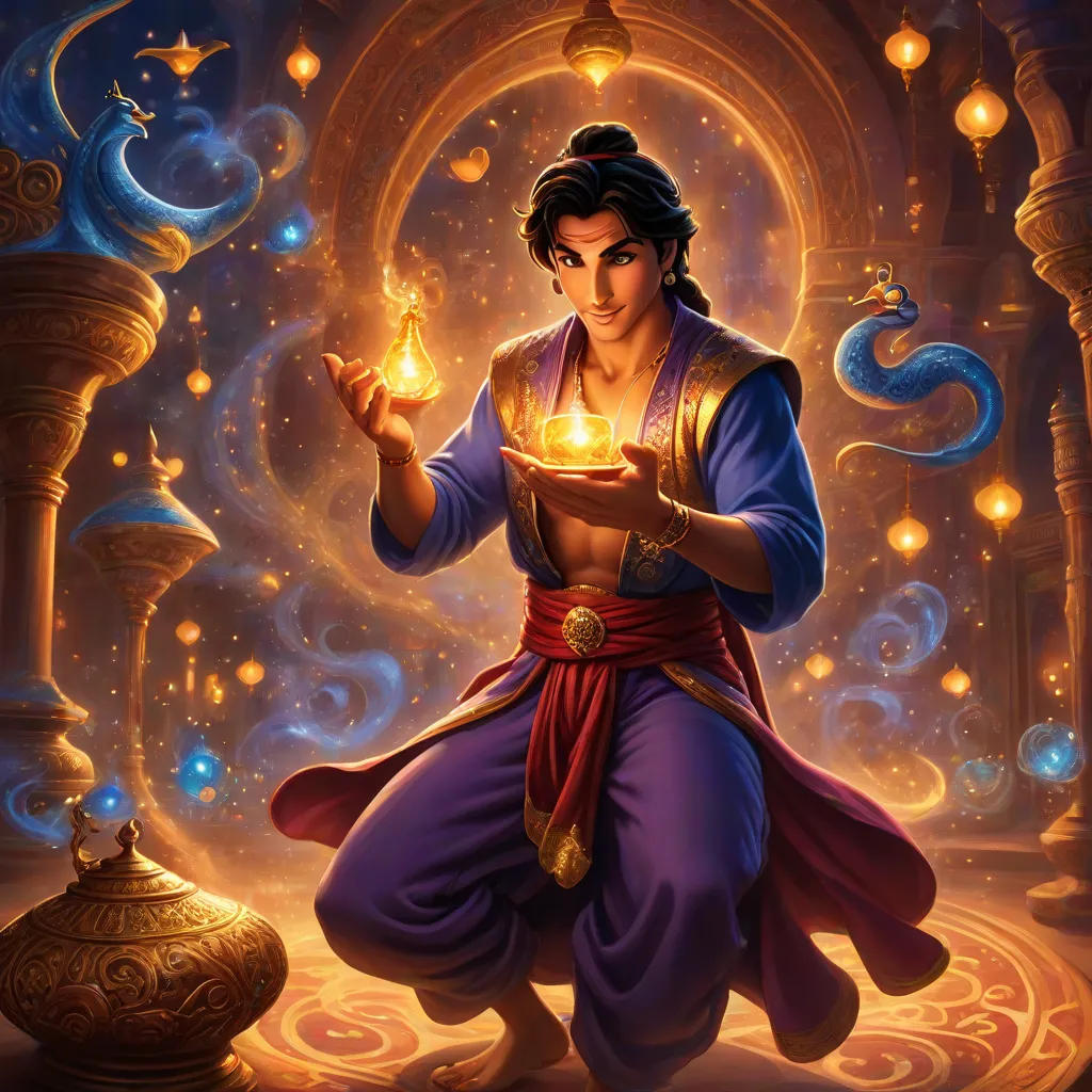 The Enchanted Lamp: A Tale of Aladin