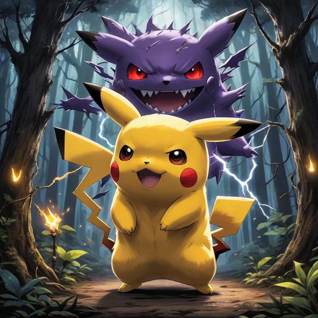 The Brave Little Pikachu