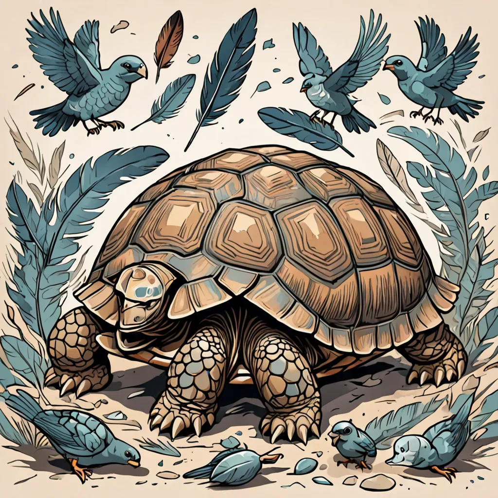The Tortoise's Feathered Trick