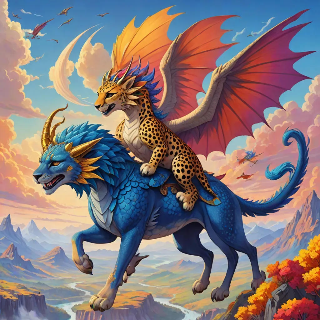 Alley Sparkles: The Alicorn Cheetah