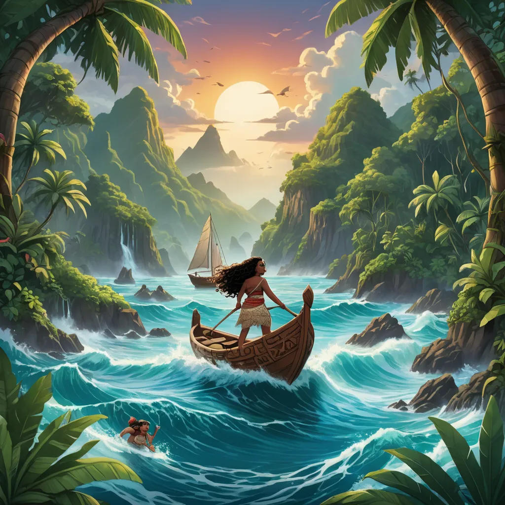 Moana and the Sea Unicorn