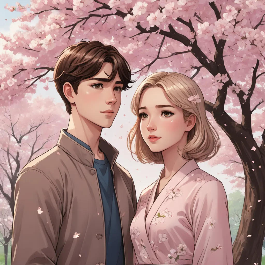 Cherry Blossom Love