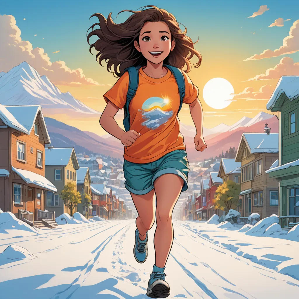 Barefoot in the Snow