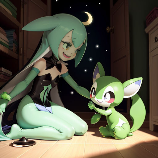 The Tickle Monster and the Shiny Meloetta