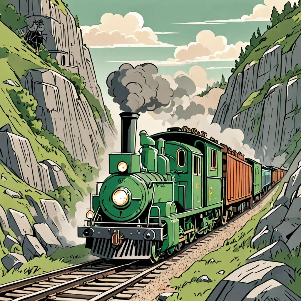 Percy the Little Green Locomotive