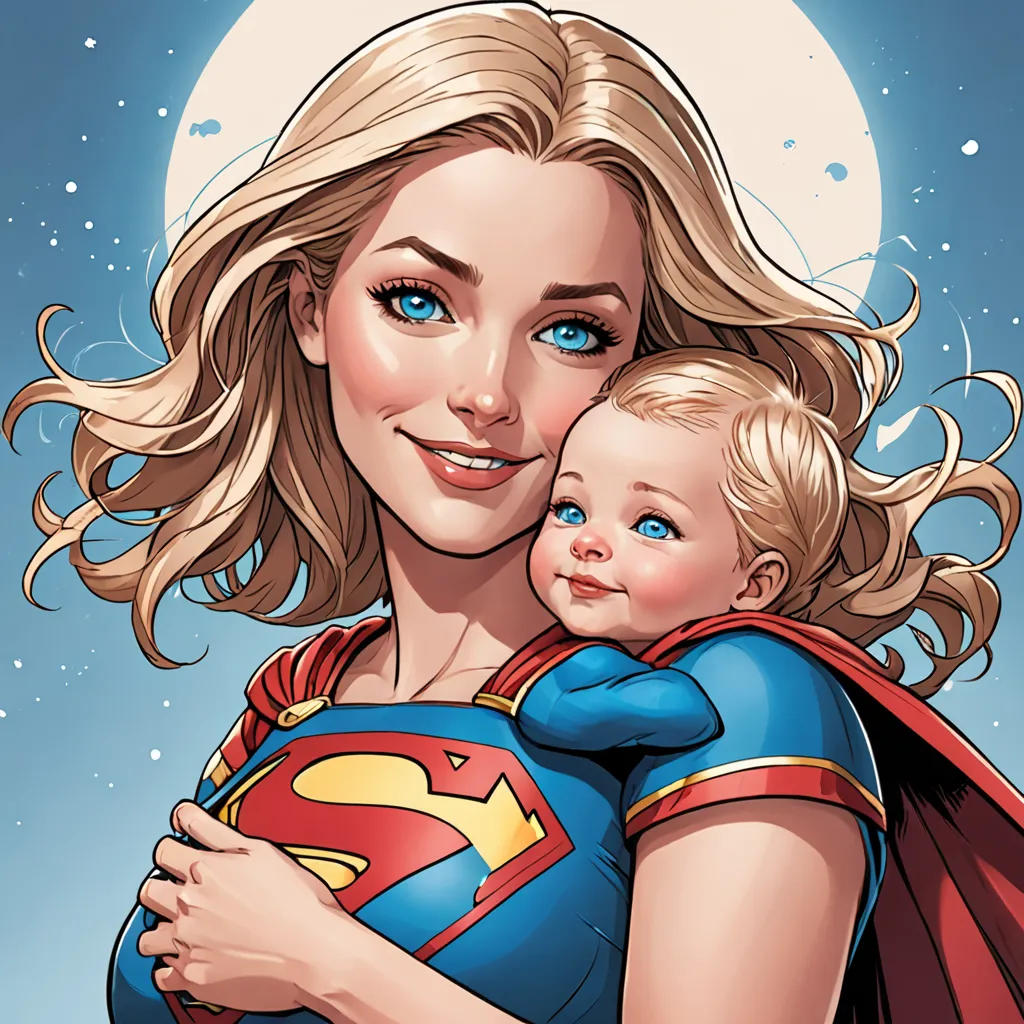 Supergirl's Journey to Motherhood