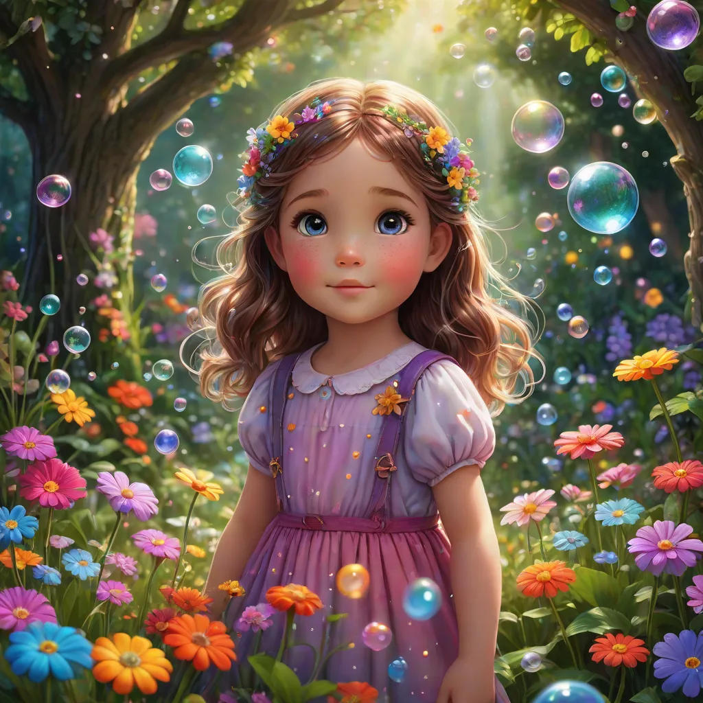 Binky and the Rainbow Bubbles