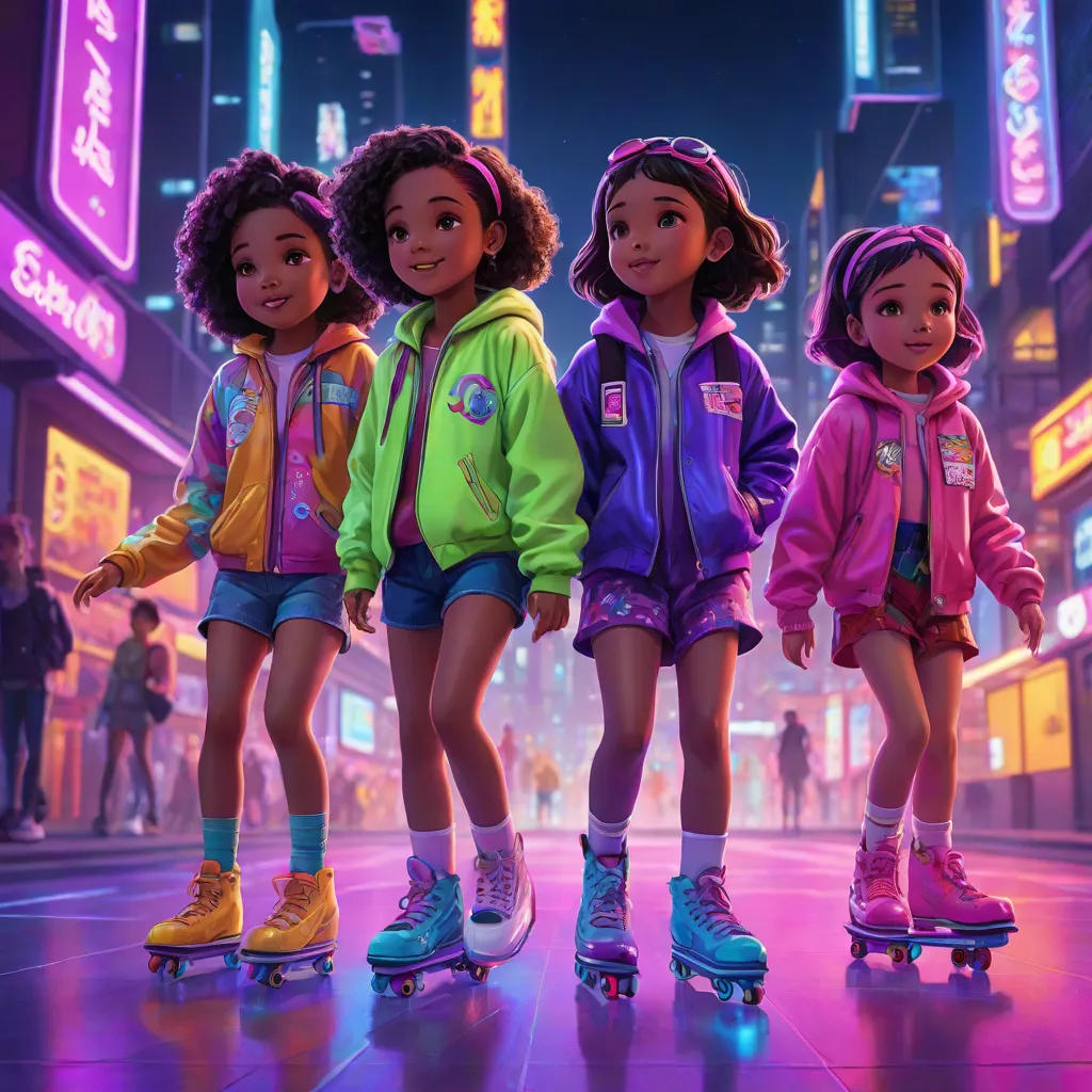 Skates of the Neon City