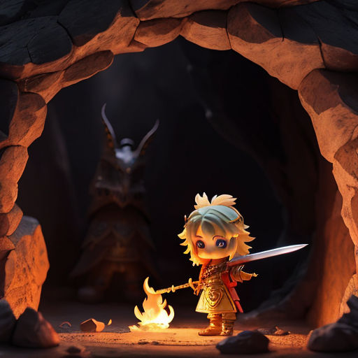 The Brave Warrior and the Dragon