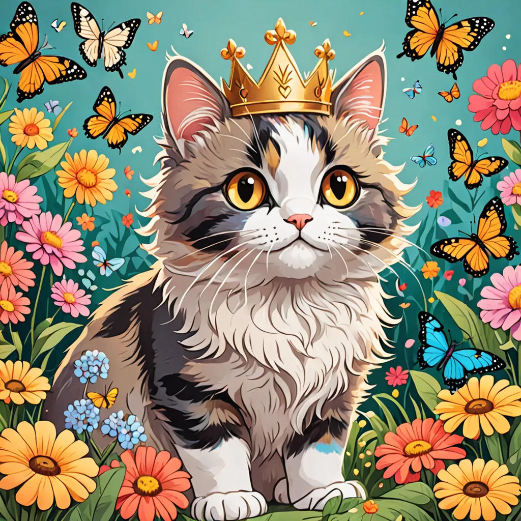 Princess Mia Cat's Garden Quest