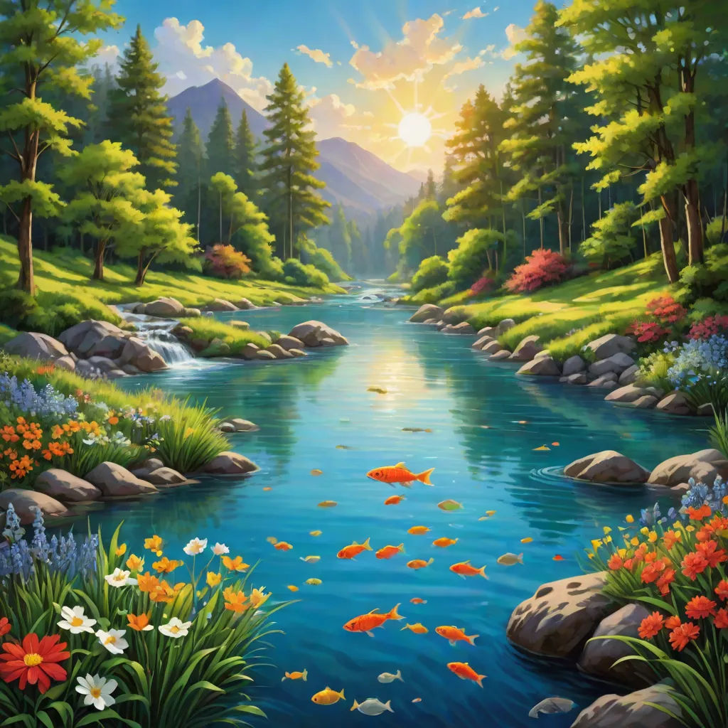 The Giggling River's Special Adventure