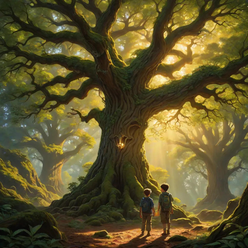 The Adventure of Benny and the Talking Tree