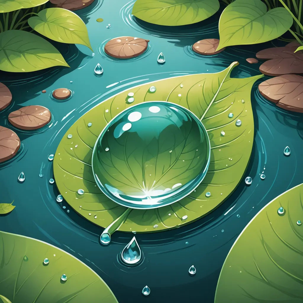 The Journey of a Water Drop