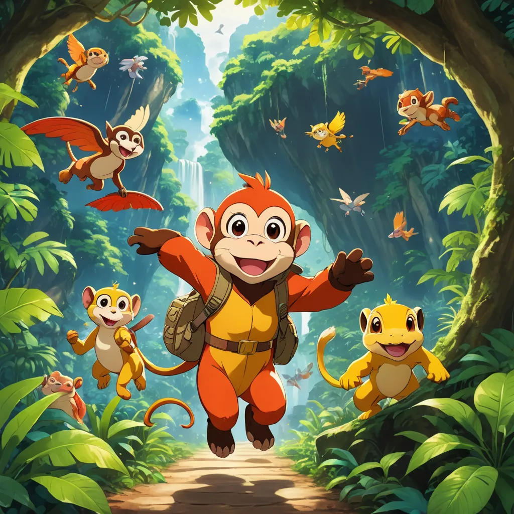 The Adventures of Saltitato the Monkey