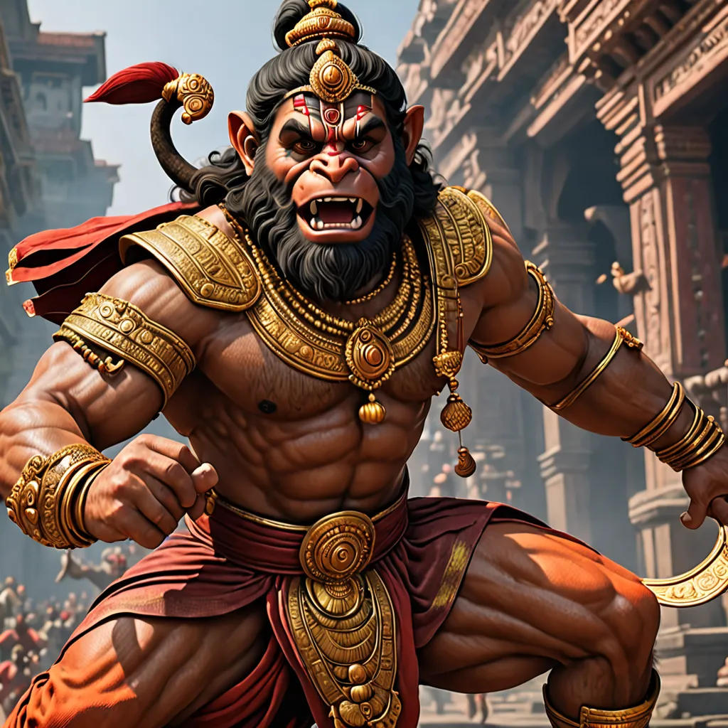 The Mighty Hanuman