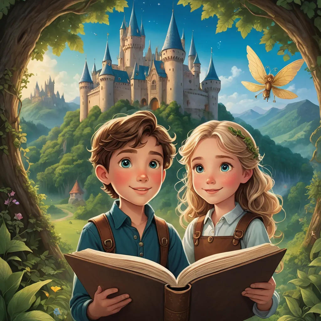 The Adventures of Lucas and Eliza in the Enchanted Forest