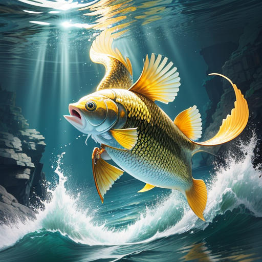 The Golden Coy Carp