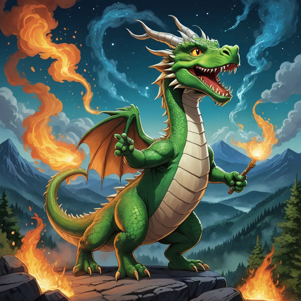 The Little Dragon Who Couldn't Breathe Fire
