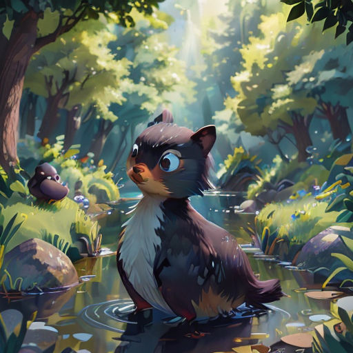 The Little Black Duck