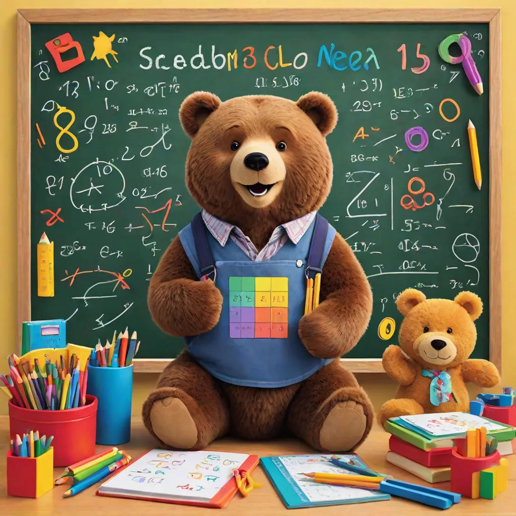 Perry the Bear Learns Math