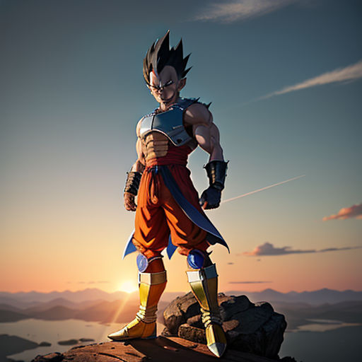 Indomitable Fighting Spirit Super Saiyan 2 Vegeta