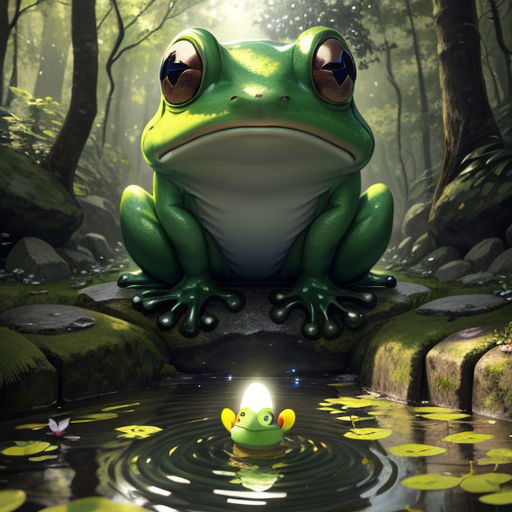 The Brave Little Frog