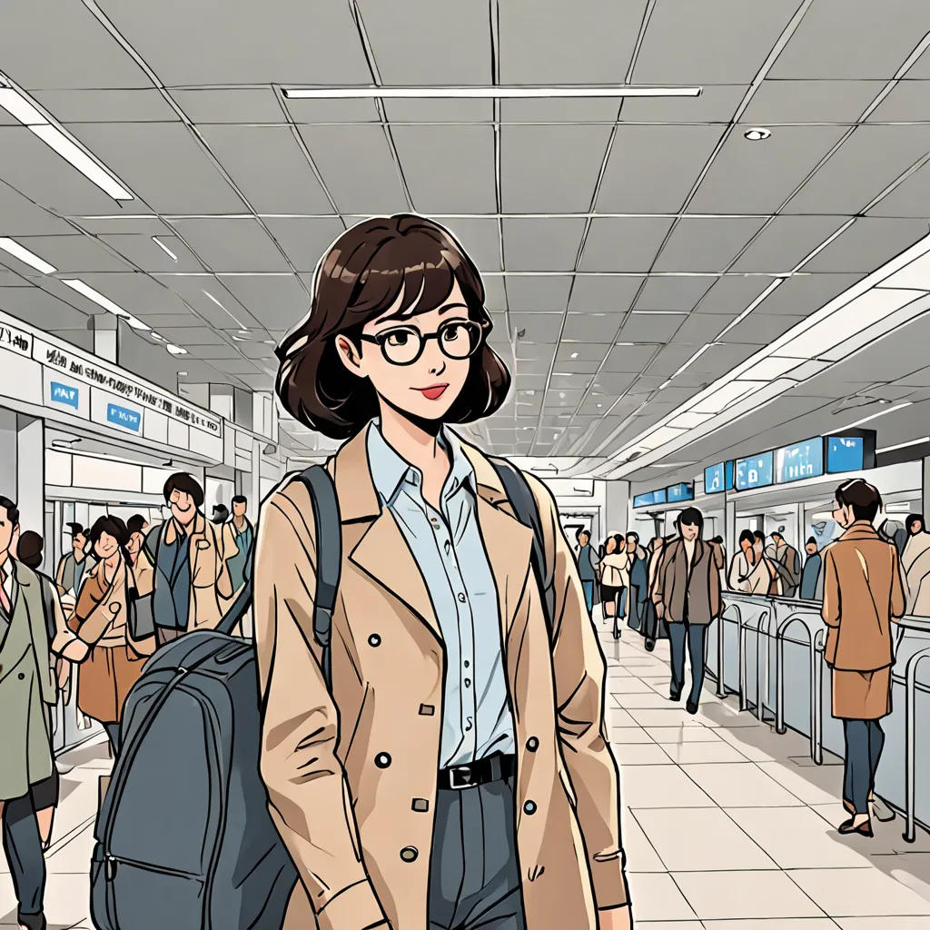 Ami's Airport Adventure