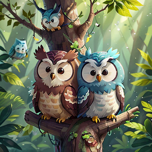 The Little Blue Owl