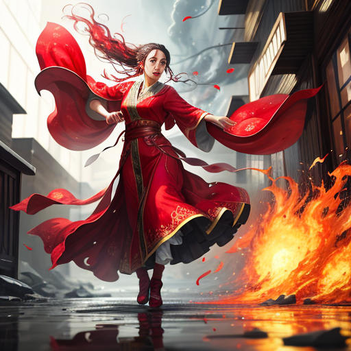 The Fiery Dance